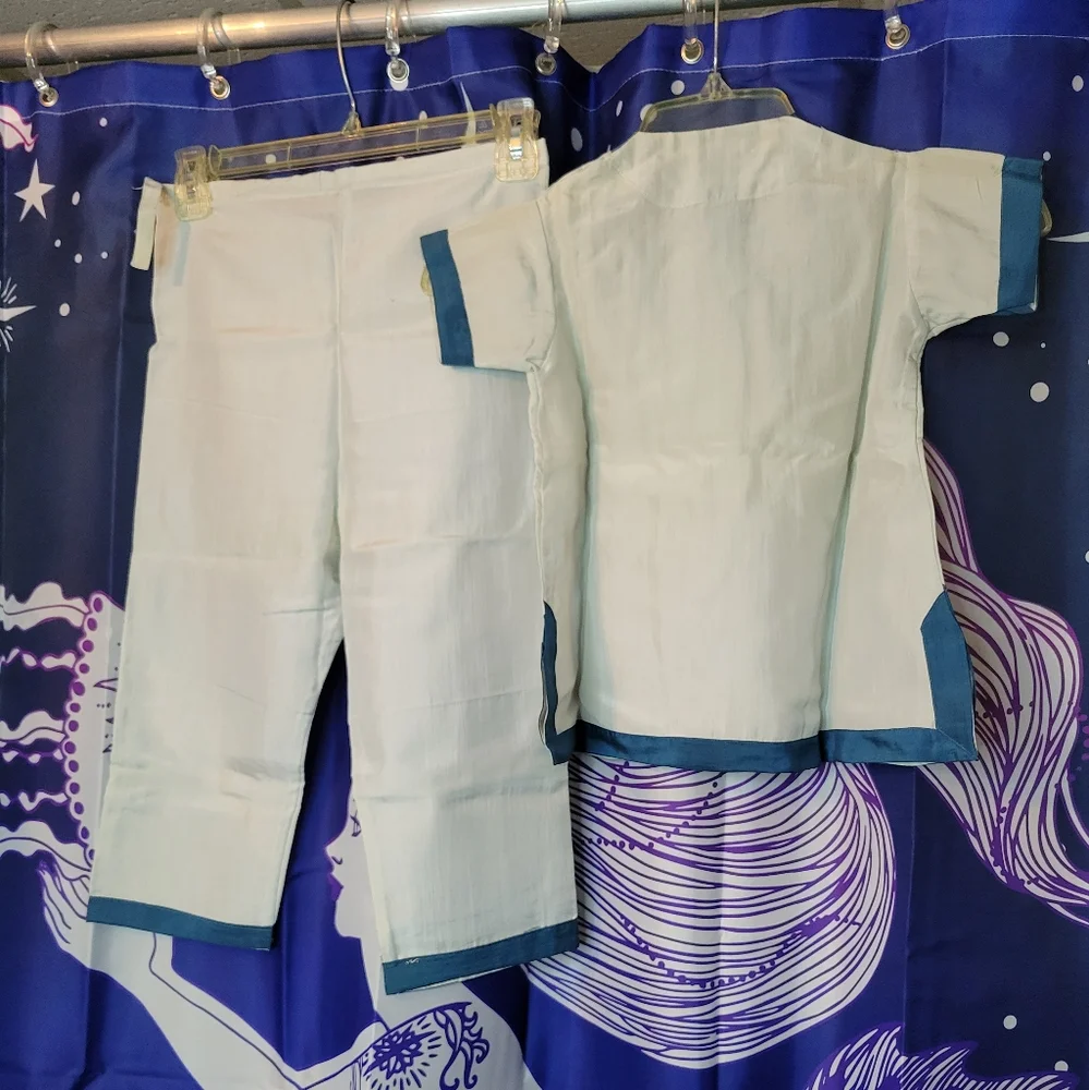 Vintage Chinese New Year Silk Top & Pants